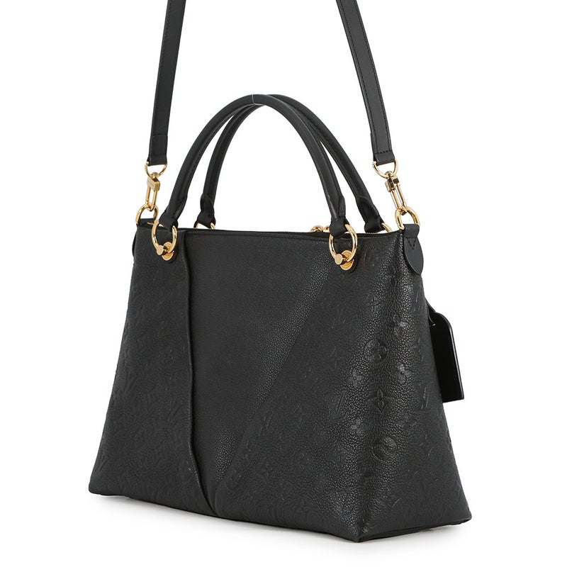 ルイヴィトン トートバッグ モノグラム・アンプラント VトートMM M44421 ヴィトン 2wayショルダーバッグ ブラック 黒