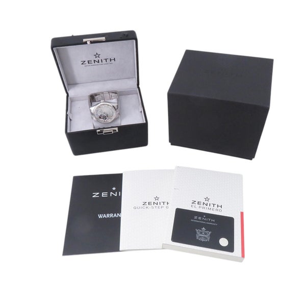 ゼニス エル プリメロ シノプシス 03.2170.4613/02.M2170 ZENITH 腕時計 シルバー文字盤
