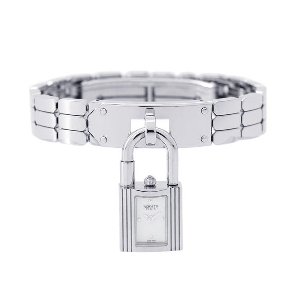 エルメス ケリーウォッチ KE4.110 HERMES 腕時計 スパークリングホワイトラッカー文字盤