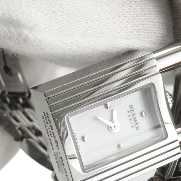 エルメス ケリーウォッチ KE4.110 HERMES 腕時計 スパークリングホワイトラッカー文字盤