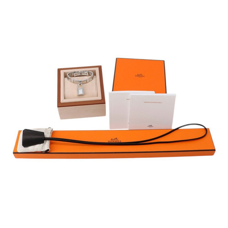 エルメス ケリーウォッチ KE4.110 HERMES 腕時計 スパークリングホワイトラッカー文字盤