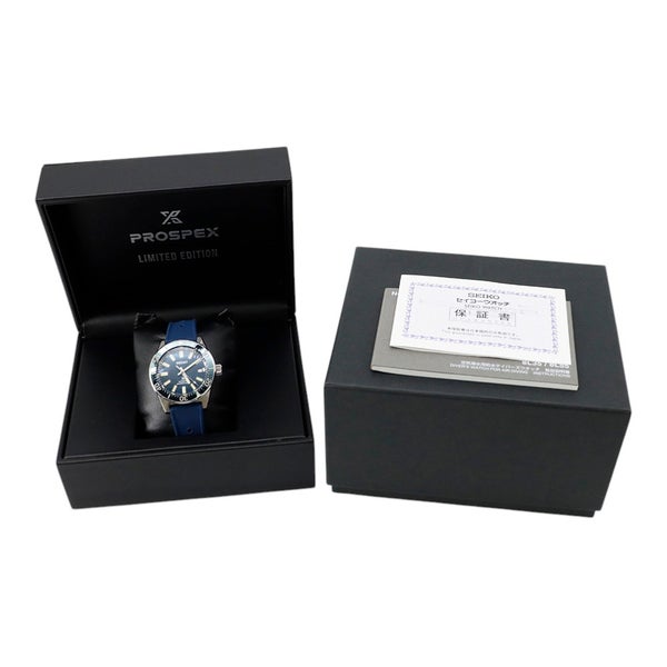 セイコー プロスペックス Save The Ocean 限定モデル 1965 メカニカルダイバーズ 現代デザイン SBDX053 ブルー文字盤