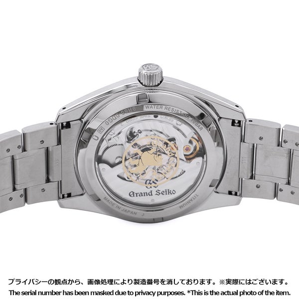 セイコー グランドセイコー ヘリテージコレクション SBGA445 SEIKO 腕時計 ライトグレー文字盤 大雪