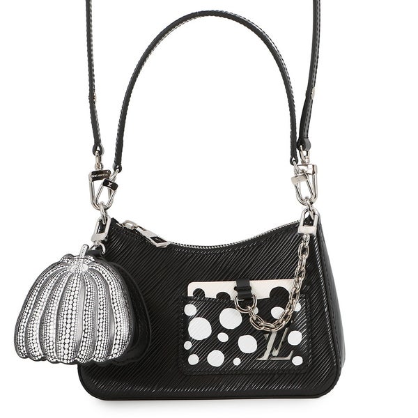 ルイヴィトン ハンドバッグ エピ LV x YK マレリーニ M21703 LOUIS VUITTON 2wayショルダーバッグ 黒 ブラック 白