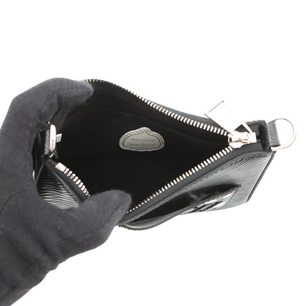 ルイヴィトン ハンドバッグ エピ LV x YK マレリーニ M21703 LOUIS VUITTON 2wayショルダーバッグ 黒 ブラック 白