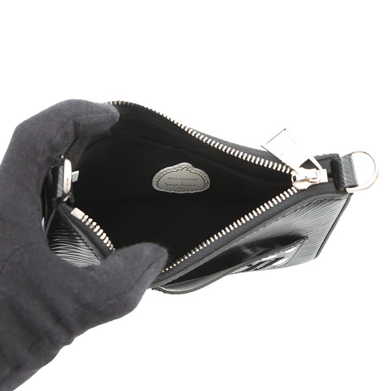 ルイヴィトン ハンドバッグ エピ LV x YK マレリーニ M21703 LOUIS VUITTON 2wayショルダーバッグ 黒 ブラック 白