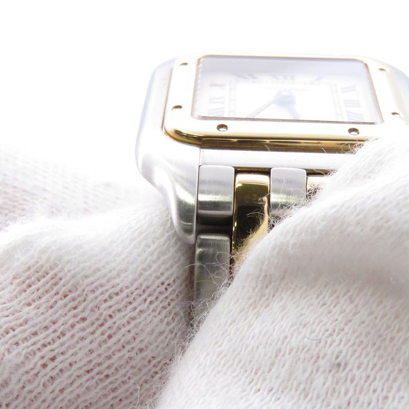 カルティエ パンテール 2ロウ SM W25029B6 Cartier 腕時計 アイボリー文字盤 クォーツ