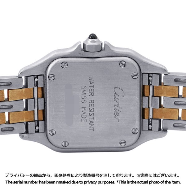 カルティエ パンテール 2ロウ SM W25029B6 Cartier 腕時計 アイボリー文字盤 クォーツ