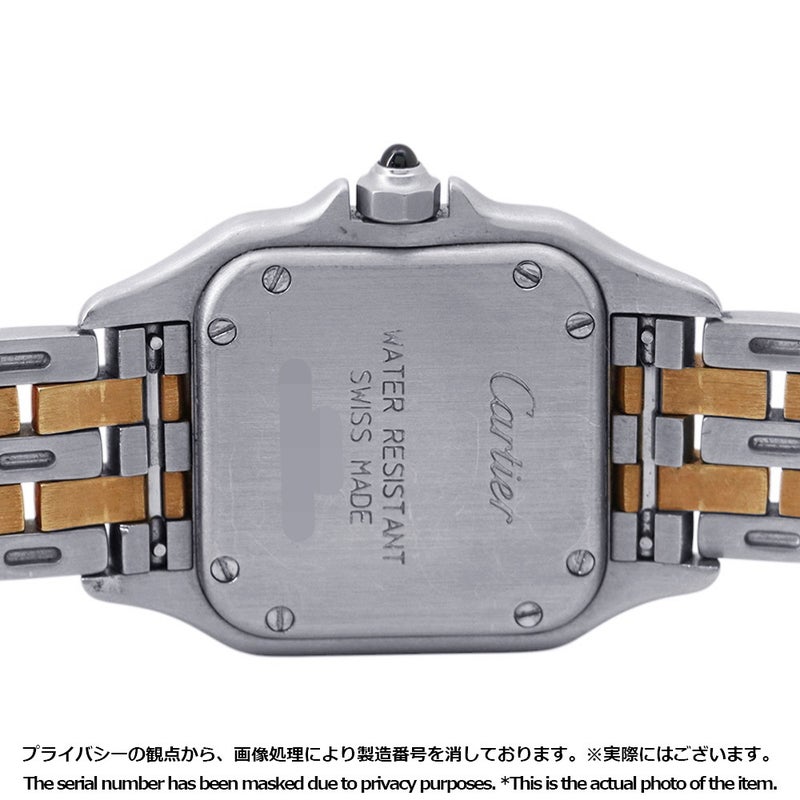 カルティエ パンテール 2ロウ SM W25029B6 Cartier 腕時計 アイボリー文字盤 クォーツ