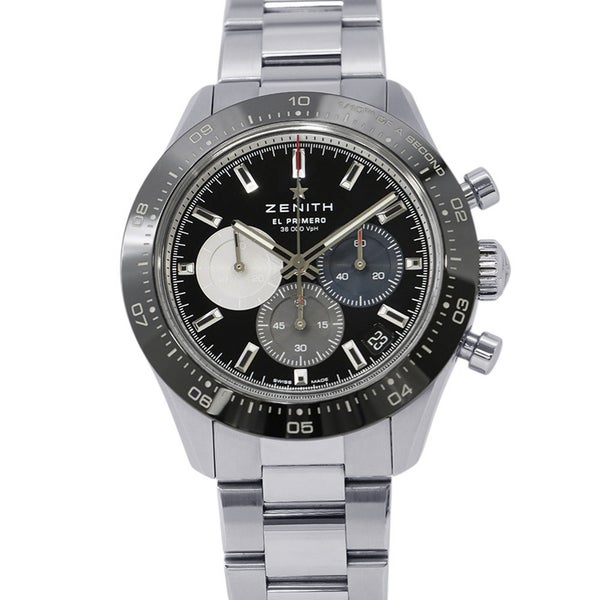 ゼニス クロノマスター エルプリメロ スポーツ 03.3100.3600/21.M3100 ZENITH 腕時計 ウォッチ 黒文字盤