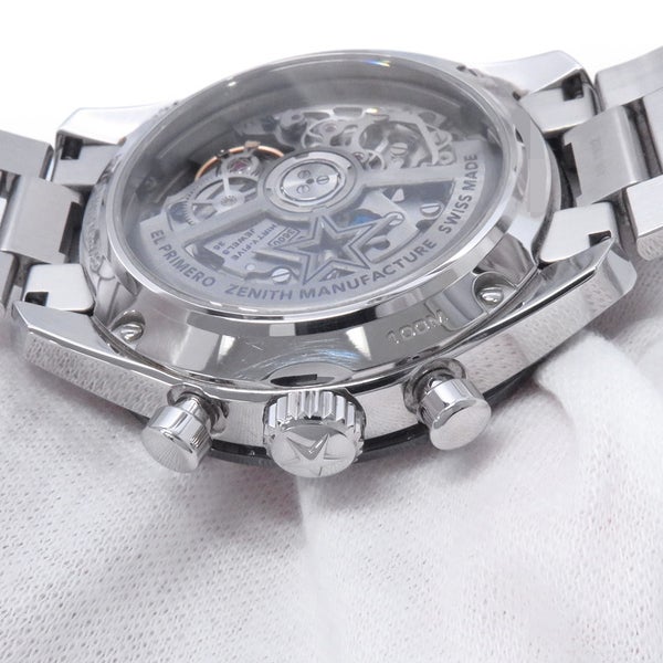 ゼニス クロノマスター エルプリメロ スポーツ 03.3100.3600/21.M3100 ZENITH 腕時計 ウォッチ 黒文字盤