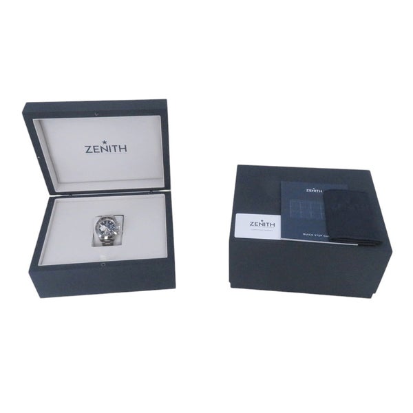 ゼニス クロノマスター エルプリメロ スポーツ 03.3100.3600/21.M3100 ZENITH 腕時計 ウォッチ 黒文字盤