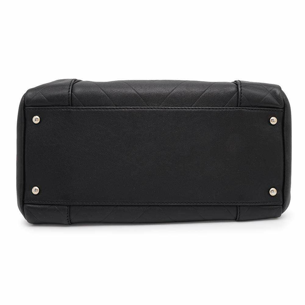 CHANEL Vステッチ ミニボストンバッグ ブラックSALE! シャネル ハンドバッグ ココマーク シェブロン A30899 CHANEL バッグ V