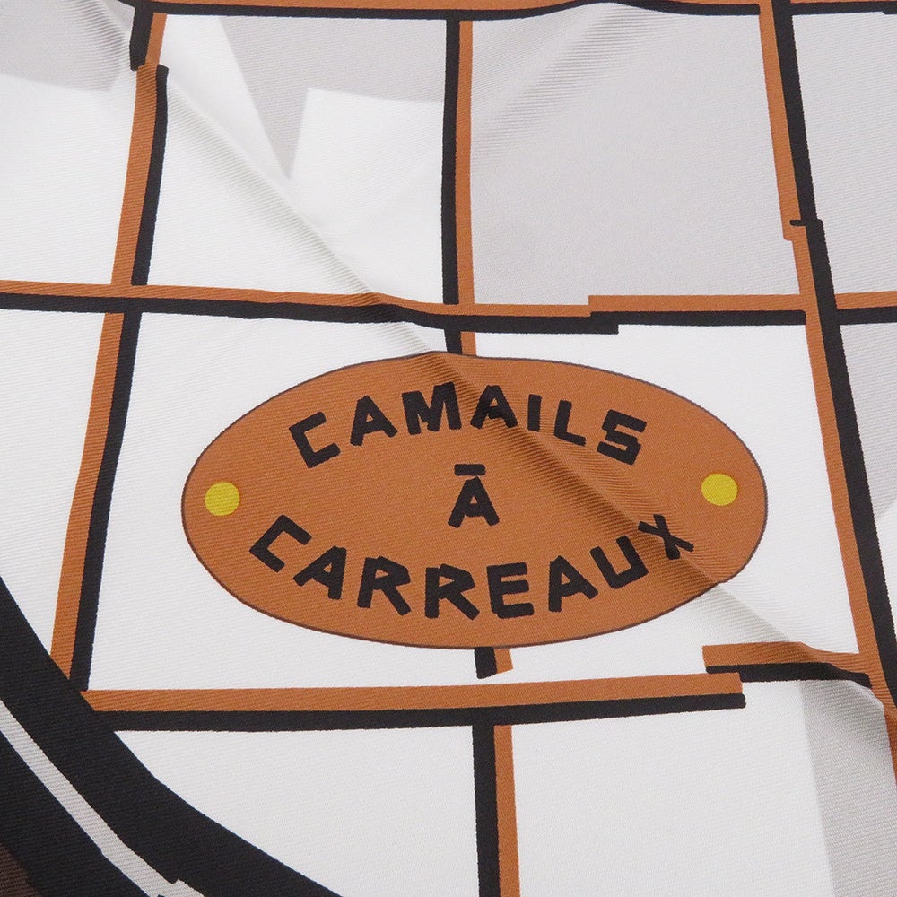 エルメス　スカーフ　カマイユ・チェック　新品未使用 エルメス スカーフ カレ90 カマイユ・チェック Camails a Carreaux