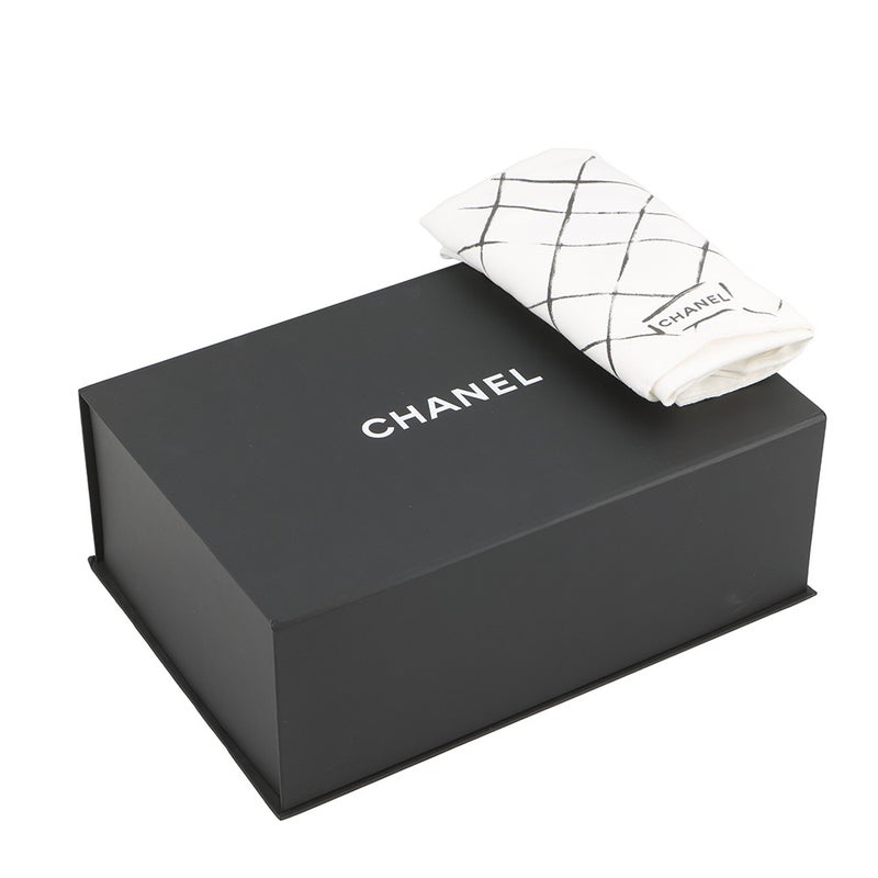 シャネル チェーンショルダーバッグ マトラッセ25 ココマーク ラムスキン ダブルチェーン A01112 CHANEL 黒