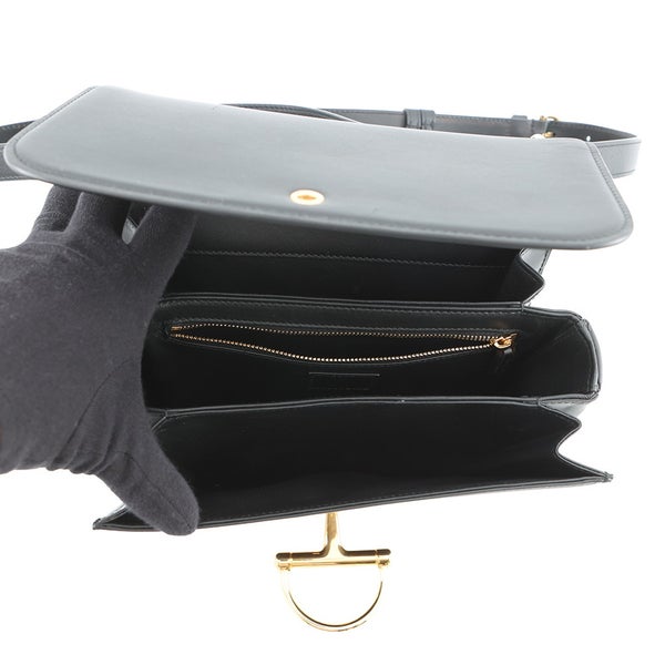 グッチ ショルダーバッグ シエナ レザー 846705 GUCCI バッグ 黒