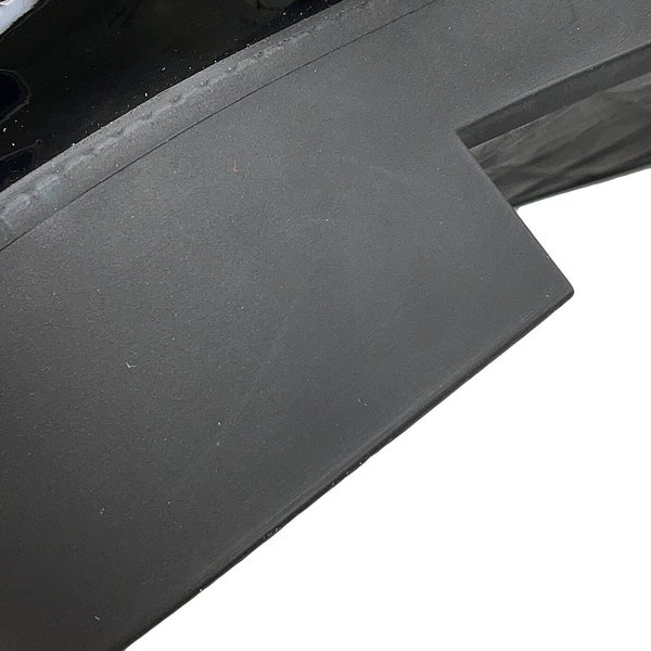 シャネル ショートブーツ ココマーク レースアップ ナイロン/パテント レディースサイズ36C G38086 CHANEL 靴 黒