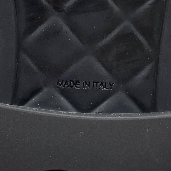 シャネル ショートブーツ ココマーク レースアップ ナイロン/パテント レディースサイズ36C G38086 CHANEL 靴 黒