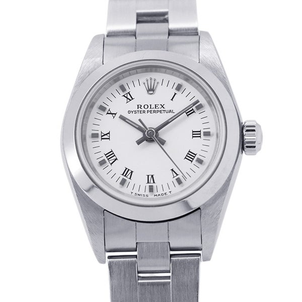 ロレックス オイスターパーペチュアル24 A番 76080 ROLEX 腕時計 ウォッチ 白文字盤