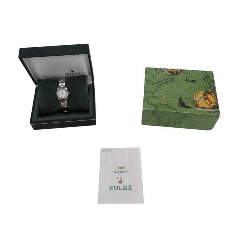 ロレックス オイスターパーペチュアル24 A番 76080 ROLEX 腕時計 ウォッチ 白文字盤