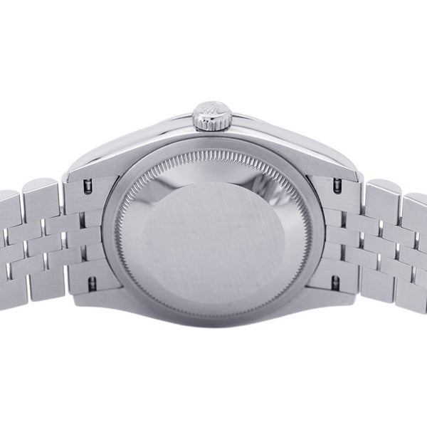 ロレックス デイトジャスト36 SS/K18WG ランダムシリアル ルーレット 126234 ROLEX 腕時計 ミントグリーン文字盤