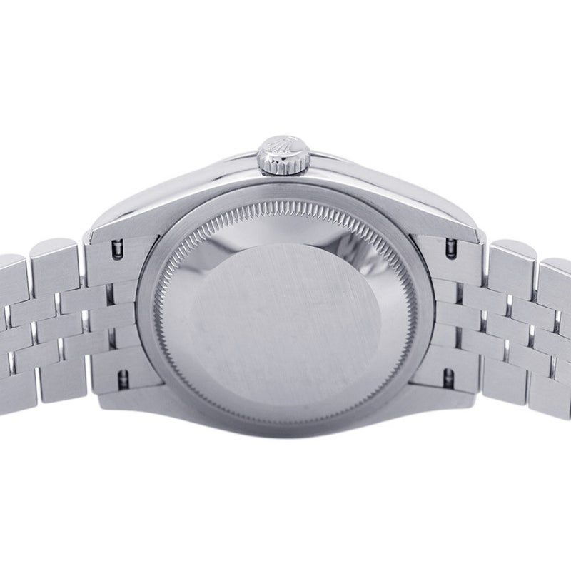 ロレックス デイトジャスト36 SS/K18WG ランダムシリアル ルーレット 126234 ROLEX 腕時計 ミントグリーン文字盤