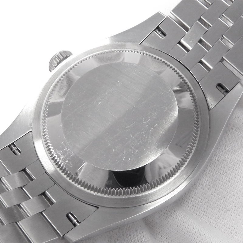 ロレックス デイトジャスト36 SS/K18WG ランダムシリアル ルーレット 126234 ROLEX 腕時計 ミントグリーン文字盤