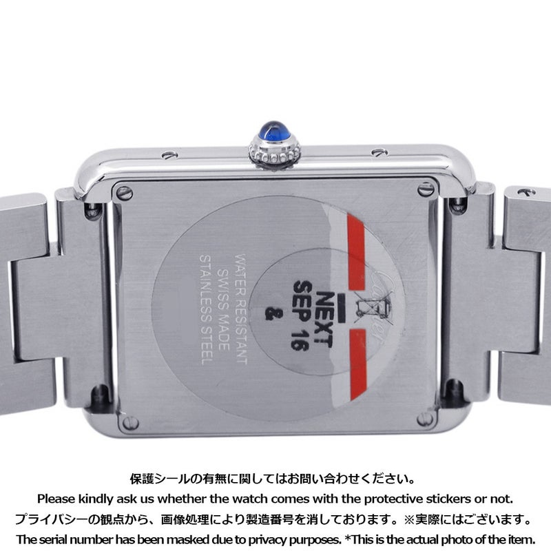 カルティエ タンク ソロ ウォッチ LM W5200014 Cartier 腕時計 ウォッチ シルバー文字盤 クォーツ