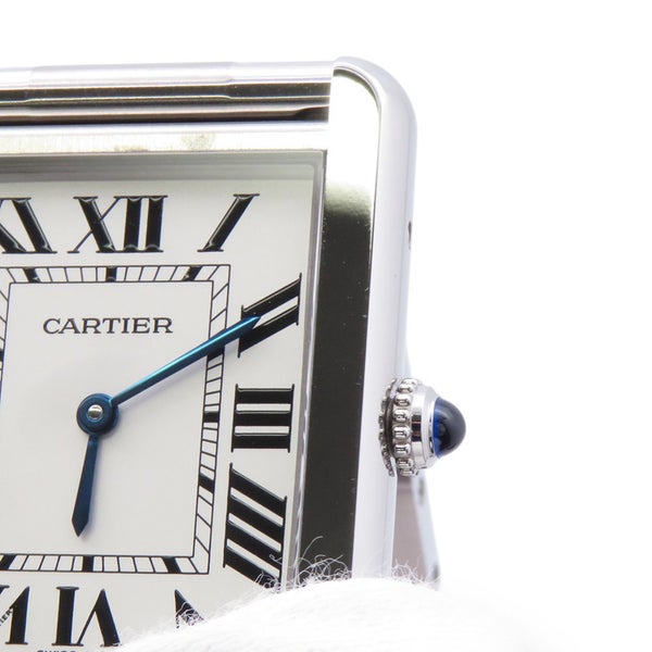 カルティエ タンク ソロ ウォッチ LM W5200014 Cartier 腕時計 ウォッチ シルバー文字盤 クォーツ