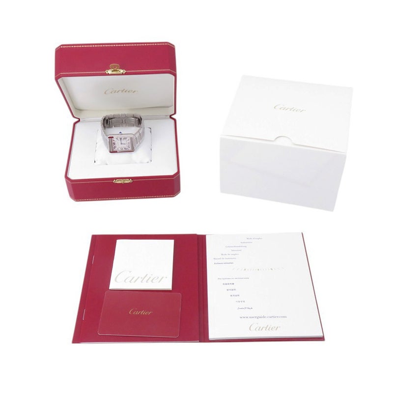 カルティエ タンク ソロ ウォッチ LM W5200014 Cartier 腕時計 ウォッチ シルバー文字盤 クォーツ