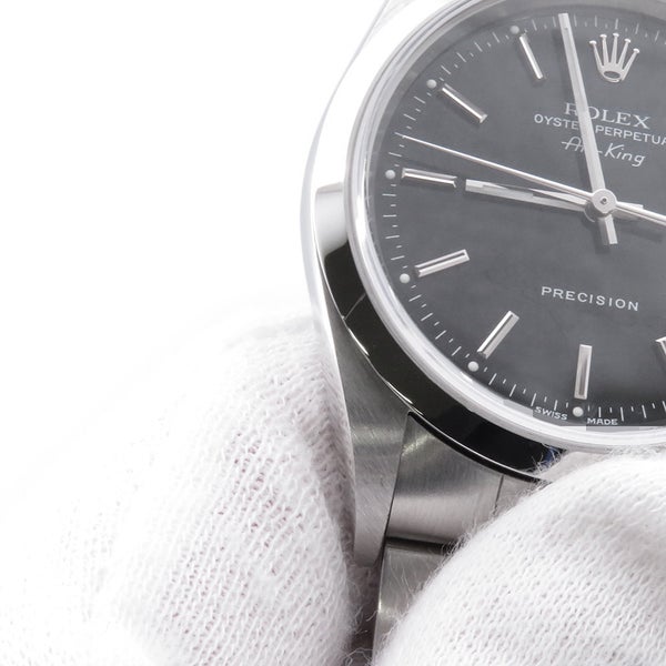 ロレックス エアキング Y番 14000M ROLEX 腕時計 ウォッチ 黒文字盤