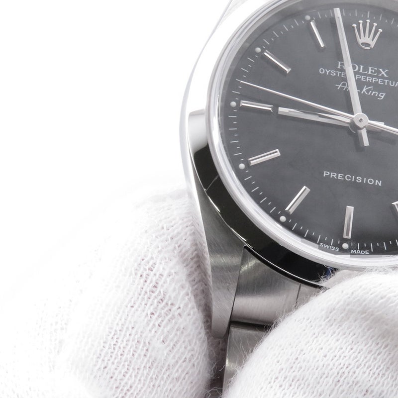 ロレックス エアキング Y番 14000M ROLEX 腕時計 ウォッチ 黒文字盤