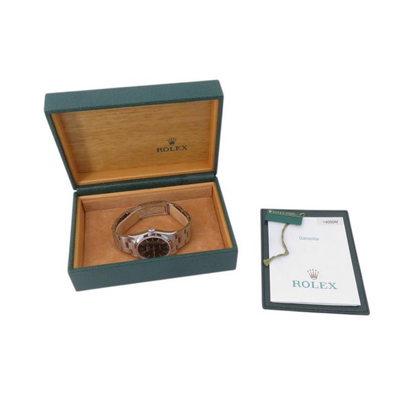 ロレックス エアキング Y番 14000M ROLEX 腕時計 ウォッチ 黒文字盤