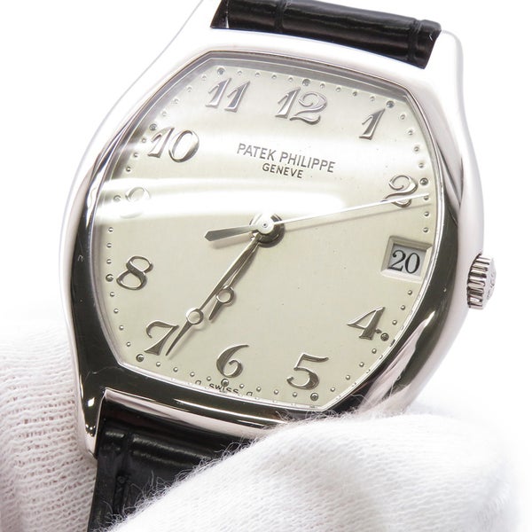 パテックフィリップ ゴンドーロ 5030G-001 PATEK PHILIPPE 腕時計 シルバー文字盤