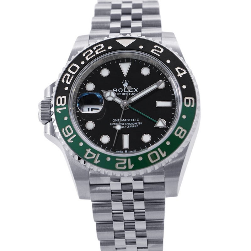 ロレックス GMTマスター2 126720VTNR ランダムシリアルルーレット ROLEX 腕時計 黒文字盤