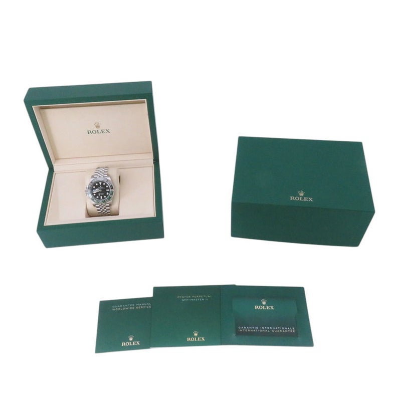 ロレックス GMTマスター2 126720VTNR ランダムシリアルルーレット ROLEX 腕時計 黒文字盤