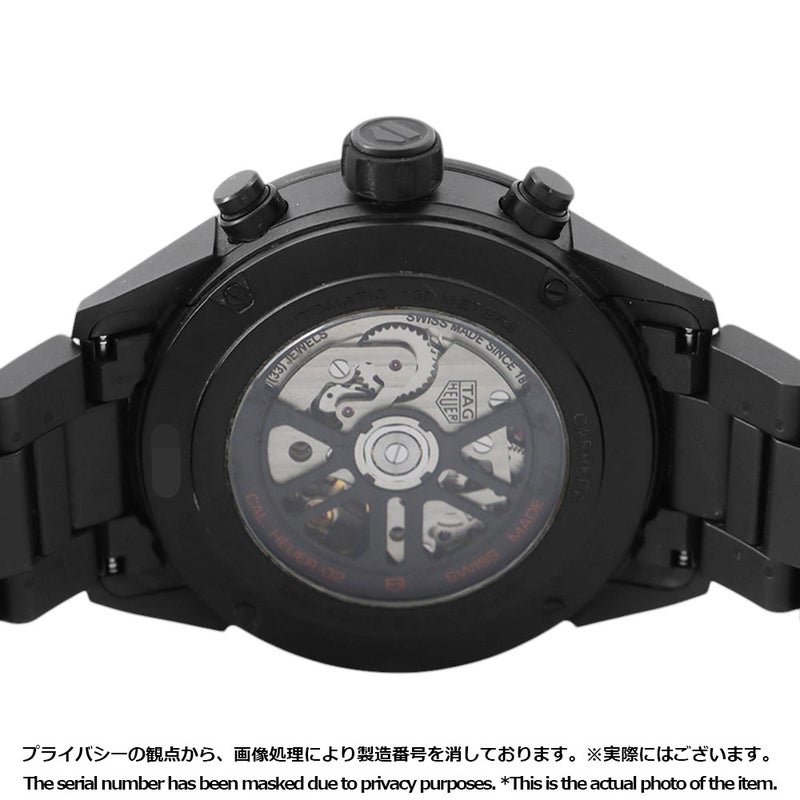 タグホイヤー カレラ キャリバーホイヤー02 クロノグラフ CBG2A90.BH0653 TAG Heuer スケルトン/ブラック文字盤