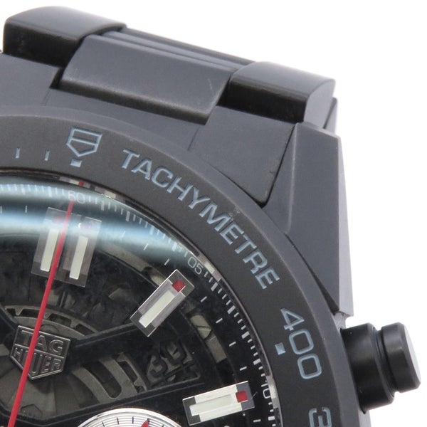 タグホイヤー カレラ キャリバーホイヤー02 クロノグラフ CBG2A90.BH0653 TAG Heuer スケルトン/ブラック文字盤