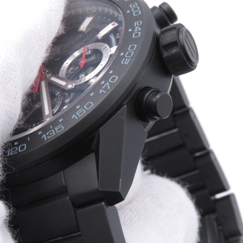 タグホイヤー カレラ キャリバーホイヤー02 クロノグラフ CBG2A90.BH0653 TAG Heuer スケルトン/ブラック文字盤