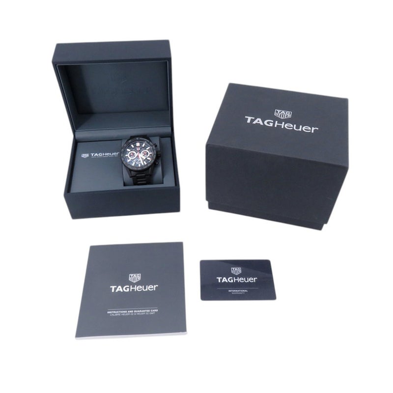 タグホイヤー カレラ キャリバーホイヤー02 クロノグラフ CBG2A90.BH0653 TAG Heuer スケルトン/ブラック文字盤