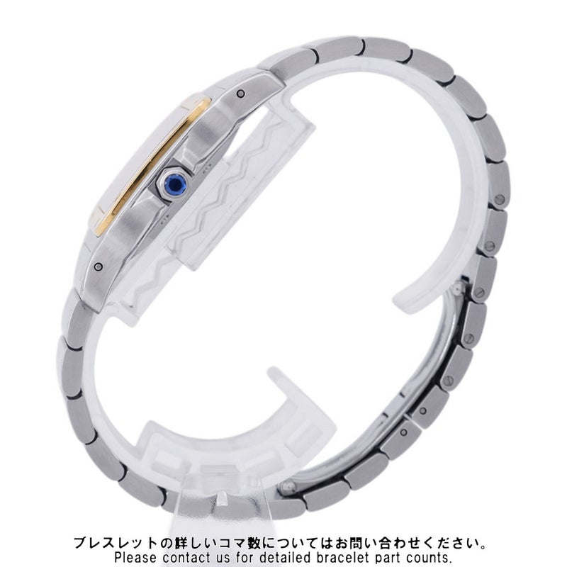 カルティエ サントスガルベ LM W20058C4 Cartier 腕時計 シルバー文字盤