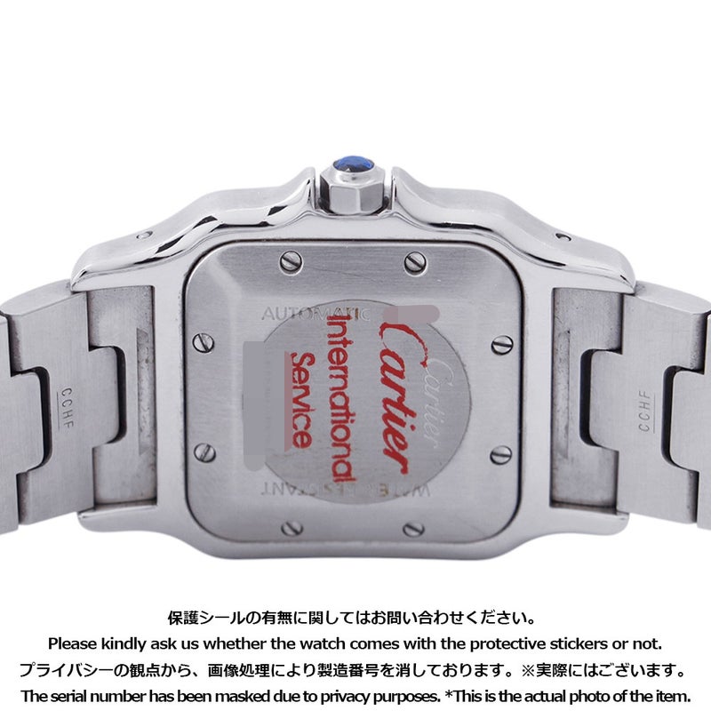 カルティエ サントスガルベ LM W20058C4 Cartier 腕時計 シルバー文字盤