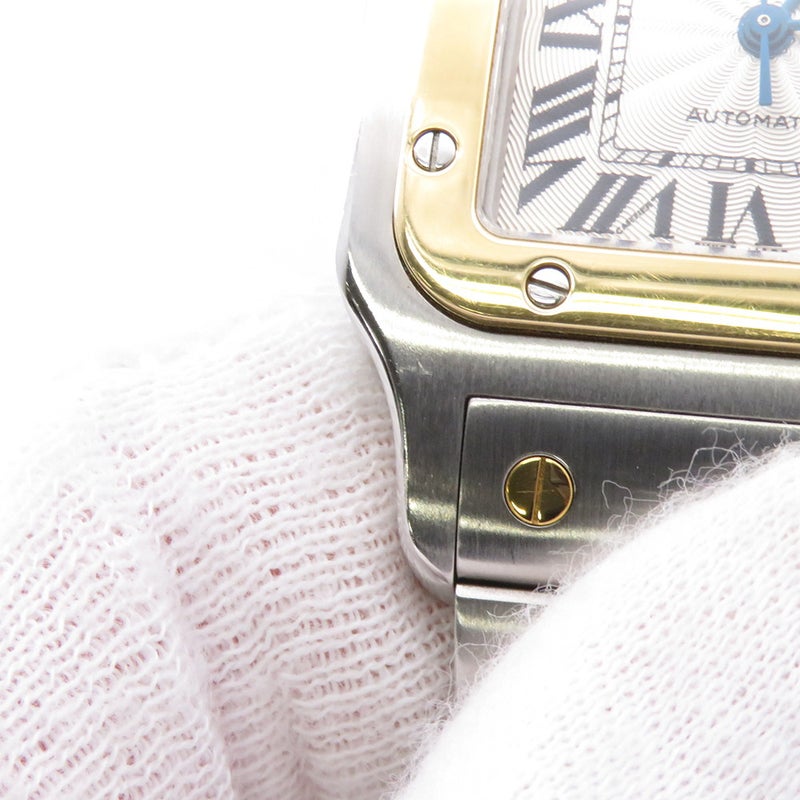 カルティエ サントスガルベ LM W20058C4 Cartier 腕時計 シルバー文字盤