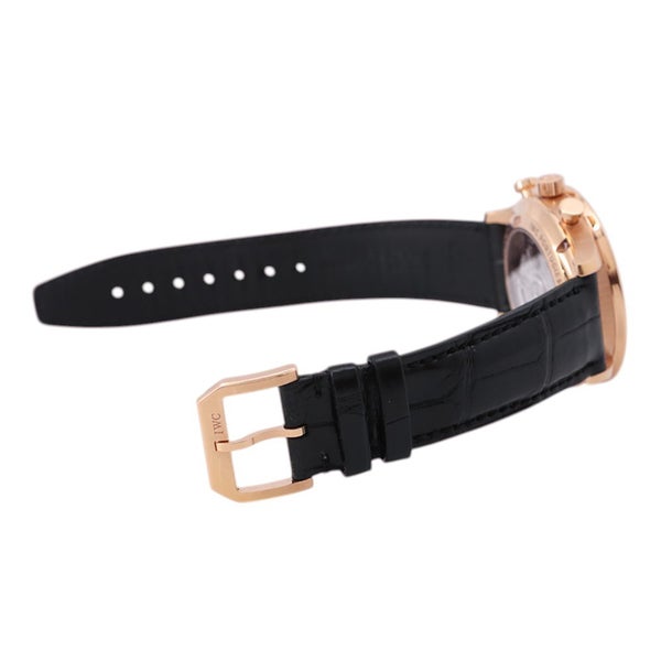 IWC ポルトギーゼ・クロノグラフ K18PG レッドゴールド IW371611 腕時計 シルバー文字盤