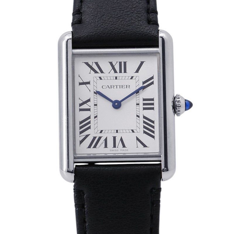 カルティエ タンク マスト LM WSTA0059 Cartier 腕時計 シルバー文字盤 ソーラービート