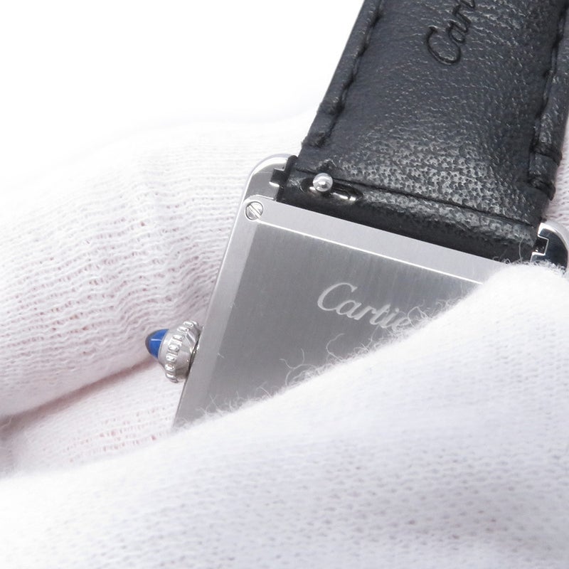カルティエ タンク マスト LM WSTA0059 Cartier 腕時計 シルバー文字盤 ソーラービート