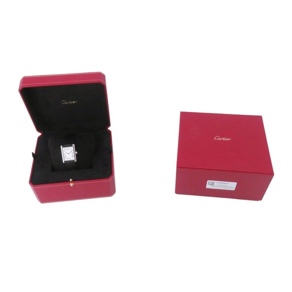 カルティエ タンク マスト LM WSTA0059 Cartier 腕時計 シルバー文字盤 ソーラービート