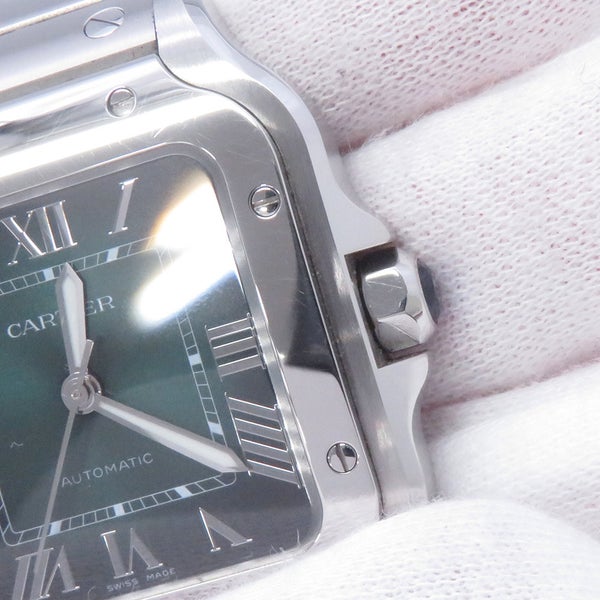 カルティエ サントス ドゥ カルティエ WSSA0061 Cartier 腕時計 グリーン文字盤