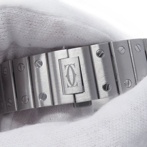 カルティエ サントス ドゥ カルティエ WSSA0061 Cartier 腕時計 グリーン文字盤