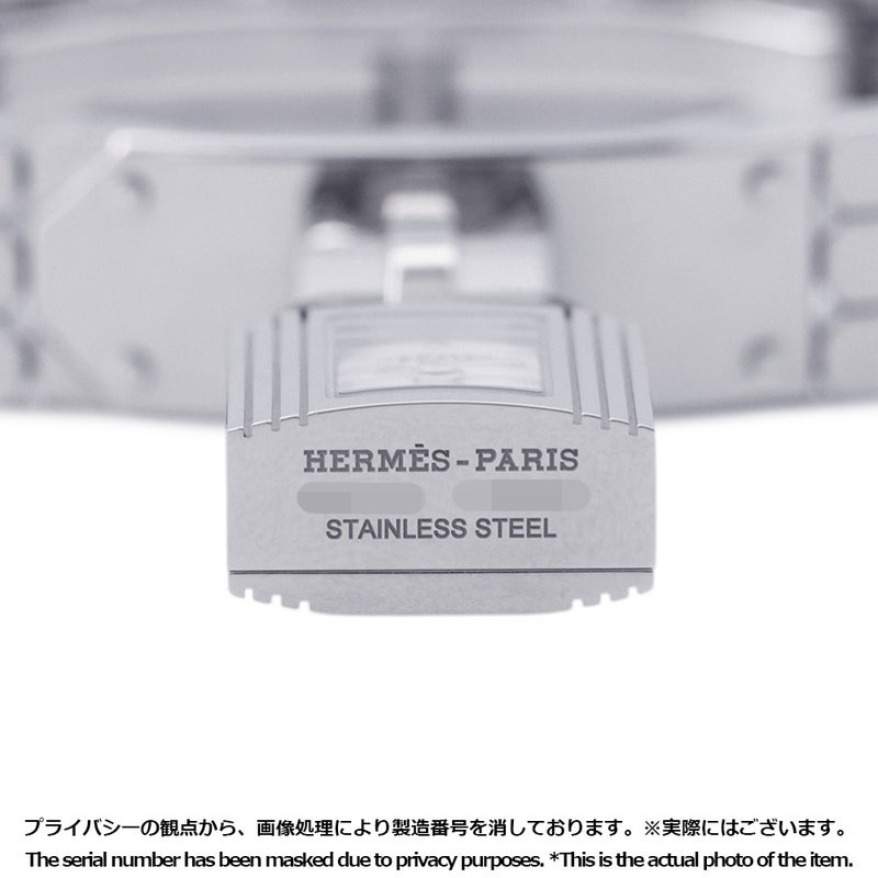 エルメス ケリーウォッチ KE4.110 HERMES 腕時計 スパークリングホワイトラッカー文字盤